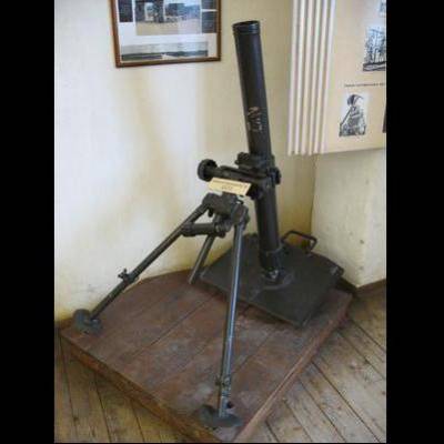 Немецкий 8-cм тяжелый миномет GrWr 34.